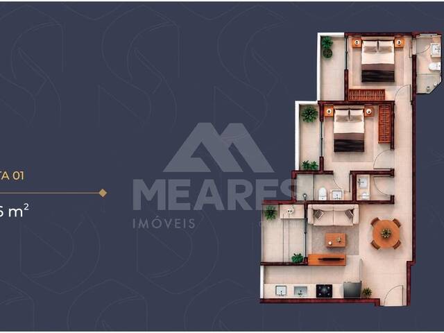 Apartamento para Venda em Passos - 4